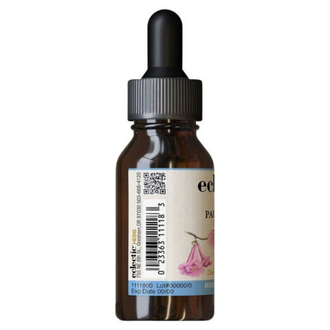 Eclectic Herb, Pau D' Arco, 1 Oz with Alcohol