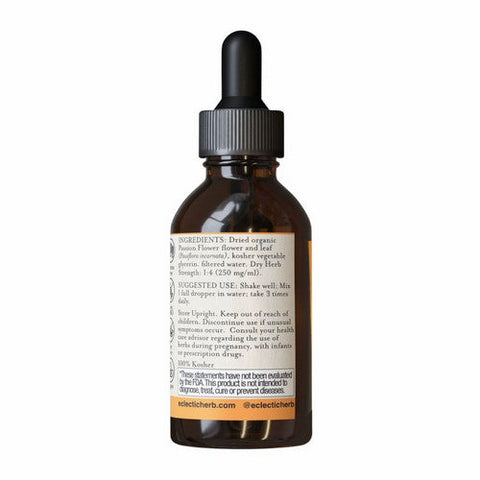 Eclectic Herb, Passion Flower Glycerite, 1000 mg, 2 Oz Eclectic Herb
