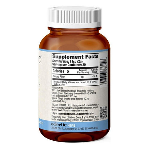 Eclectic Herb, Elderberry Immune, 60 Gram