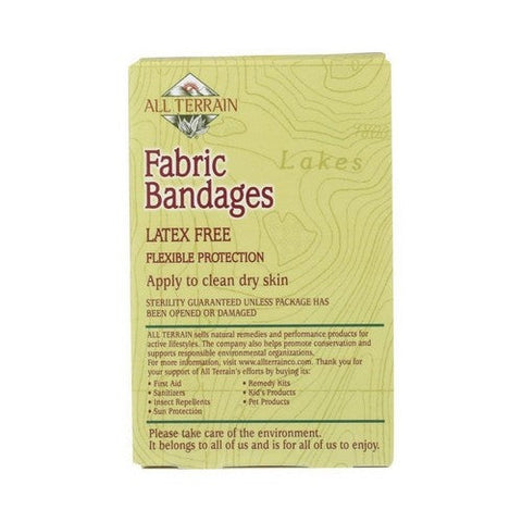 All Terrain, Sterile Fabric Bandages Assorted Latex Free, 30 Count All Terrain
