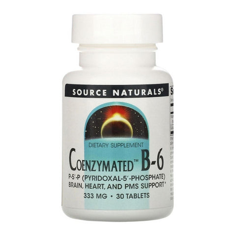 Source Naturals, Coenzymated B-6, 300 Mg, 30 tabs