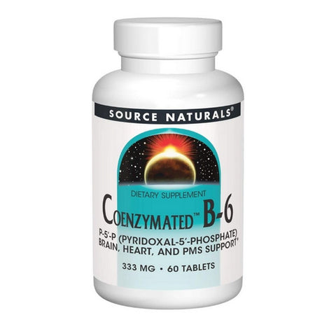 Source Naturals, Coenzymated B-6, 300 Mg, 60 tabs