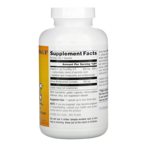 Source Naturals, Metabolic C, 500 Mg, 180 caps