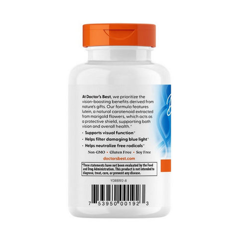 Doctors Best, Lutein with FloraGLO Lutein, 20 mg, 60 Softgels