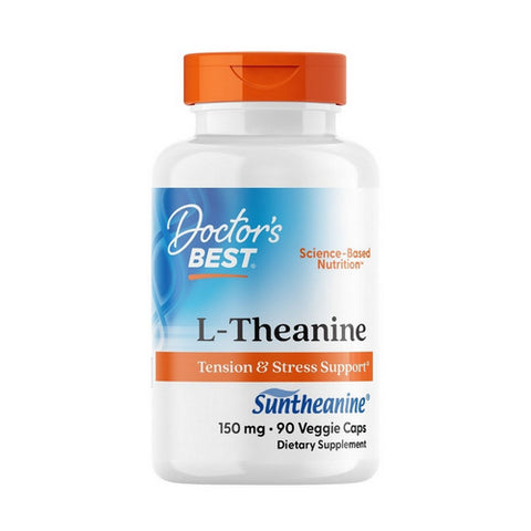 Doctors Best, L-Theanine with Suntheanine, 150 mg, 90 Veggie Caps