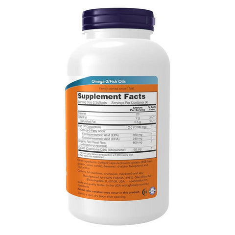 Now Foods, Red Omega, 180 Softgels