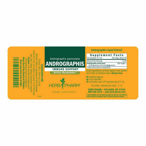 Herb Pharm, Andrographis, 4 OZ Herb Pharm