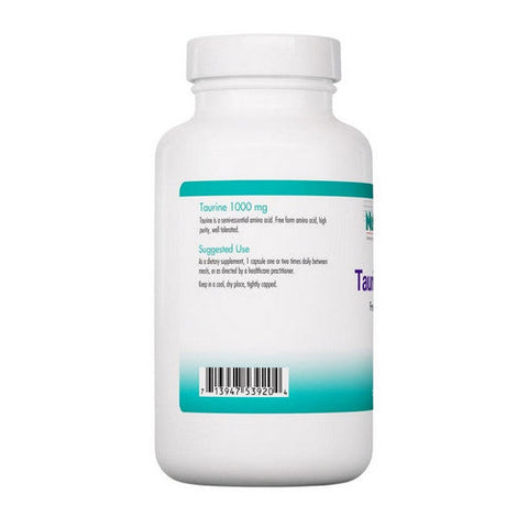 Nutricology/ Allergy Research Group, Taurine, 1000 Mg, 250 Caps Nutricology/ Allergy Research Group