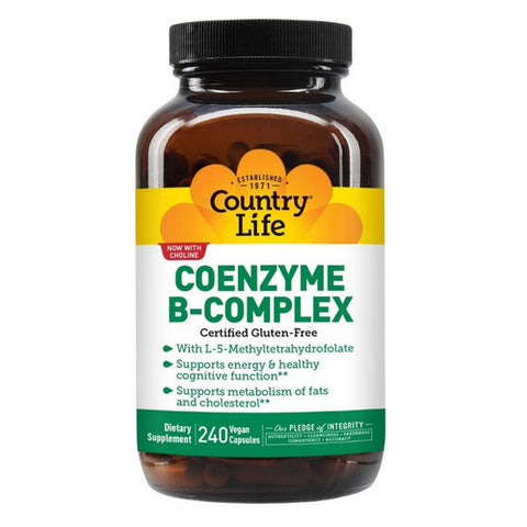 Country Life, Coenzyme B-complex, 240 Caps