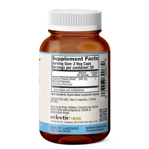 Eclectic Herb, Broccoli Sprouts, 270 mg, 100 Caps