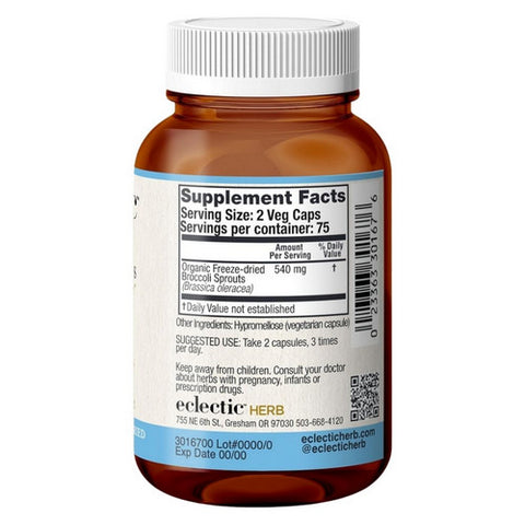 Eclectic Herb, Broccoli Sprouts, 270 mg, 150 Caps
