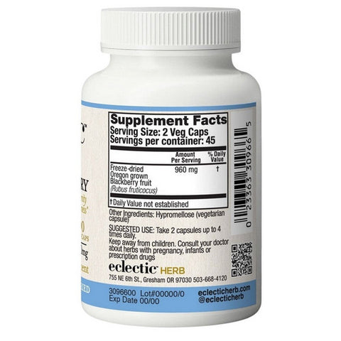 Eclectic Herb, Blackberry, 90 Caps