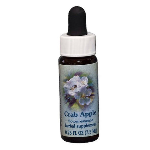 Flower Essence Services, Crab Apple Herbal Supplement Dropper, 0.25 oz