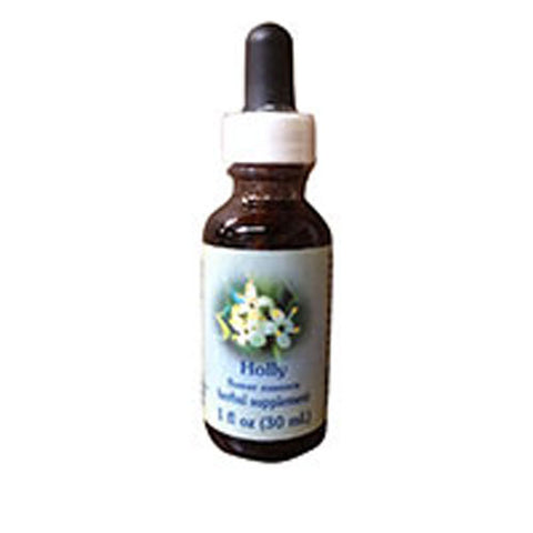 Flower Essence Services, Holly Dropper, 1 oz