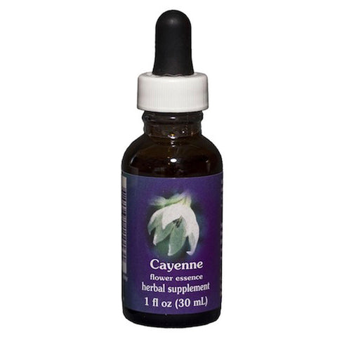 Flower Essence Services, Cayenne Dropper, 1 oz