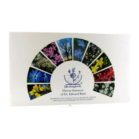 Flower Essence Services, Healing Herbs Practitioner Kit Dropper, 0.25 oz 40 pc