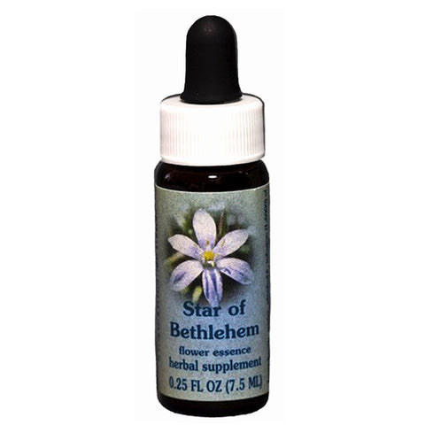 Flower Essence Services, Star Of Bethlehem Herbal Supplement Dropper, 0.25 oz
