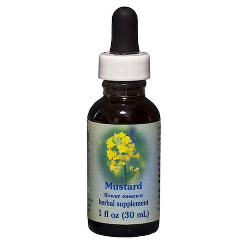 Flower Essence Services, Mustard Dropper, 1 oz