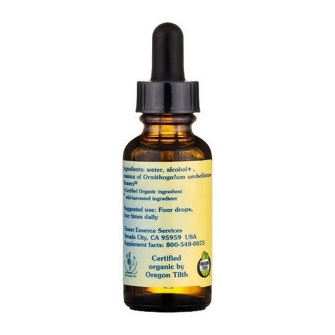 Flower Essence Services, Star of Bethlehem Dropper, 1 oz Flower Essence Services