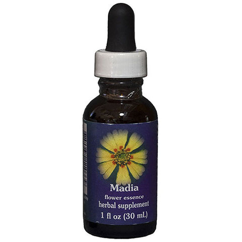 Flower Essence Services, Madia Dropper, 1 oz