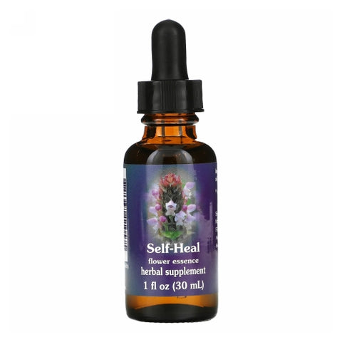 Flower Essence Services, Self Heal Dropper, 1 oz