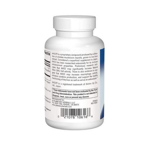 Planetary Herbals, AHCC Capsules, 500 mg, 60 Caps Planetary Herbals