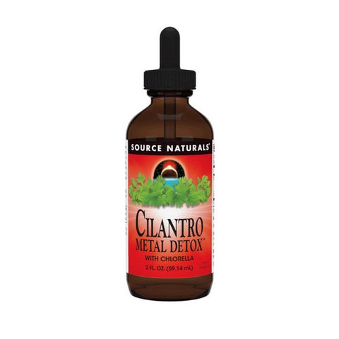 Source Naturals, Cilantro Metal Detox Liquid, with Chlorella 2 fl oz