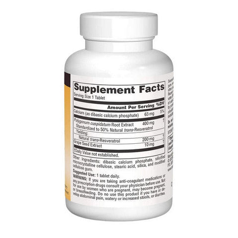 Source Naturals, Resveratrol, 200 mg, 30 Tabs Source Naturals