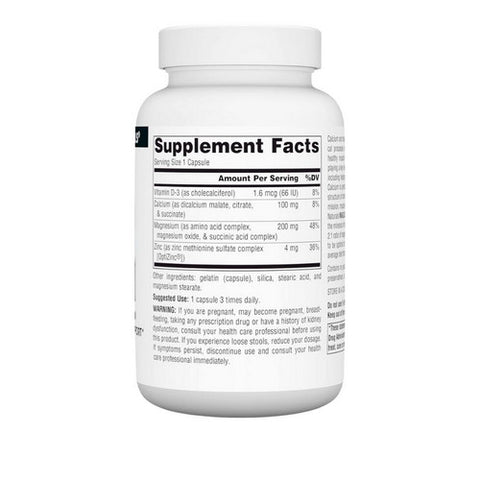 Source Naturals, Magnesium and Calcium 2:1, 370 mg, 90 Caps