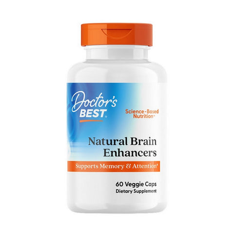Doctors Best, Natural Brain Enhancers, 60 Veggie Caps