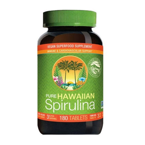 Nutrex Hawaii, Pure Hawaiian Spirulina, Pacifica 180 Tabs