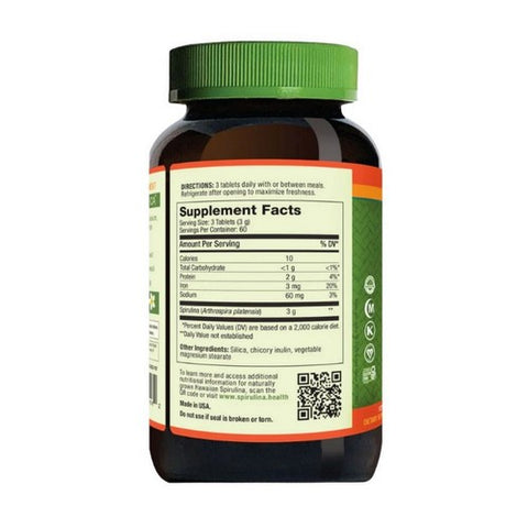 Nutrex Hawaii, Pure Hawaiian Spirulina, Pacifica 180 Tabs