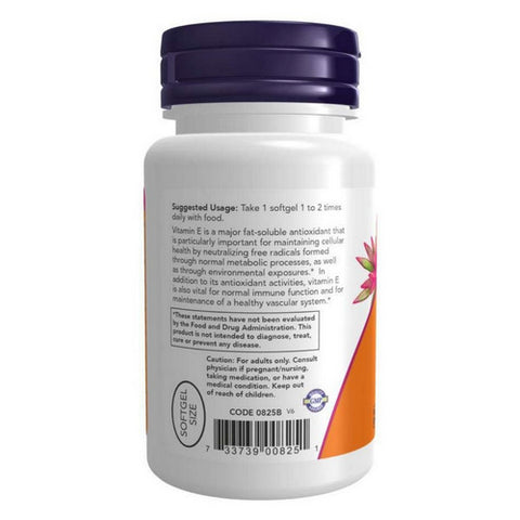 Now Foods, Vitamin E, 400 IU, 100 Softgels