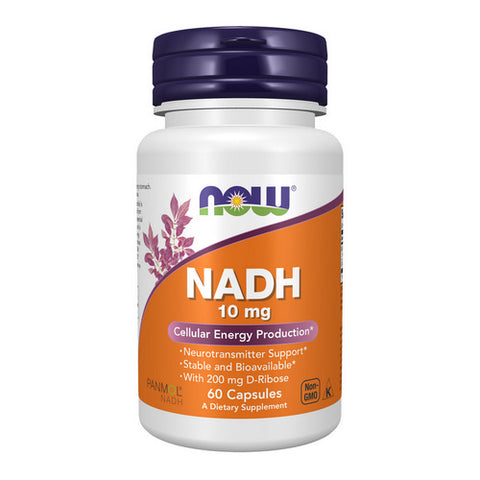 NADH with Ribose 60 Vcaps by Now Foods