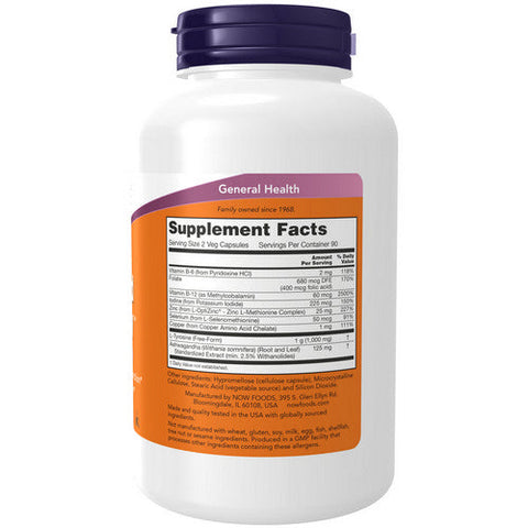 Now Foods, Thyroid Energy, 180 Vcaps Now Foods