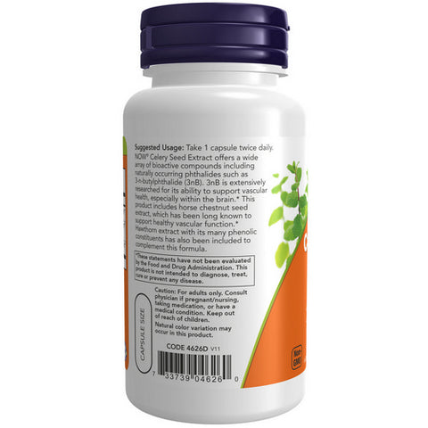 Now Foods, Celery Seed Extract, 60 Veg Caps