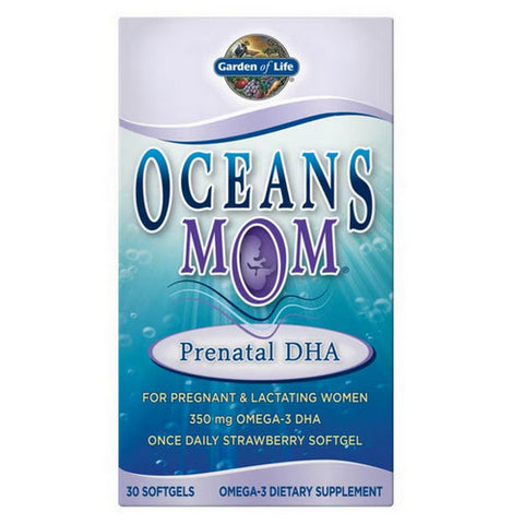 Garden of Life, Oceans Mom, 30 Softgels