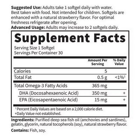 Garden of Life, Oceans Mom, 30 Softgels