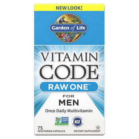Garden of Life, Vitamin Code, Raw One for Men 75 Caps