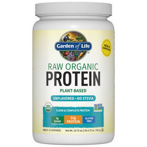 Garden of Life, Raw Organic Protein Powder, 560 Grams
