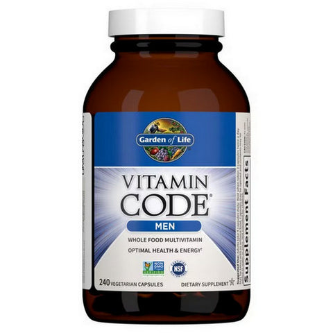 Garden of Life, Vitamin Code, Men's Formula 240 Caps