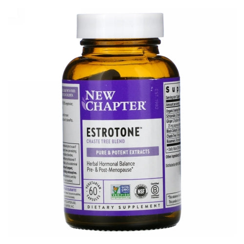 New Chapter, Estrotone Chaste Tree Blend, 60 Veg Caps