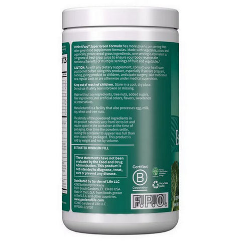 Garden of Life, Perfect Food, 10.58 Oz