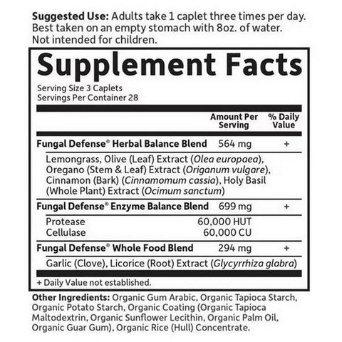 Garden of Life, Fungal Defense, 84 Caplets Garden of Life