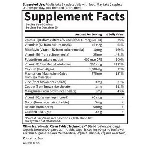 Garden of Life, Living Calcium Advanced, 120 Caplets Garden of Life