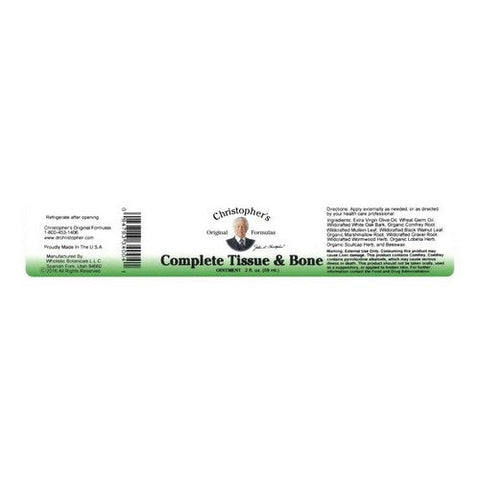 Dr. Christophers Formulas, Original Formulas, Complete Tissue And Bone Ointment, 2 Oz Dr. Christophers Formulas