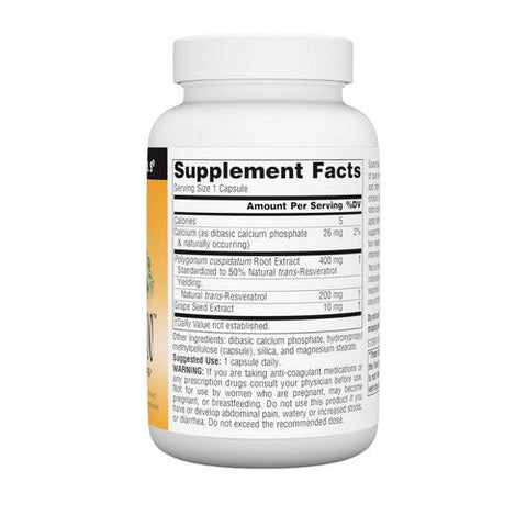 Source Naturals, Resveratrol, 200 mg, 120 Vcaps Source Naturals