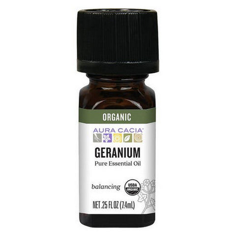 Aura Cacia, Essential Oil, Geranium 0.25 oz