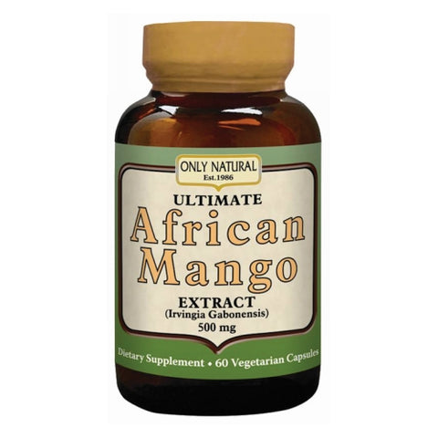 Only Natural, Ultimate African Mango, 500 mg, 60 Veg Caps