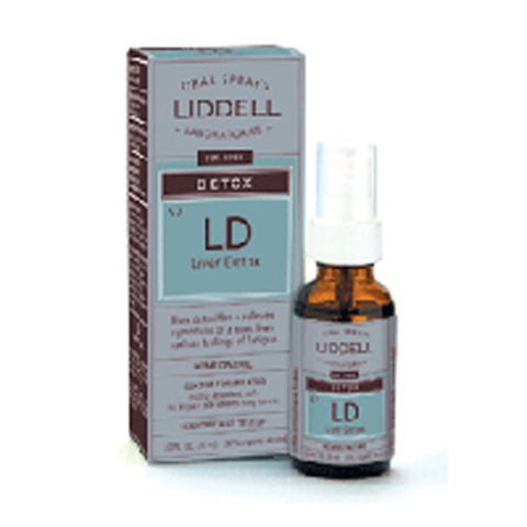 Liddell Laboratories, Homeopathic Liver Detox Spray, 1 oz